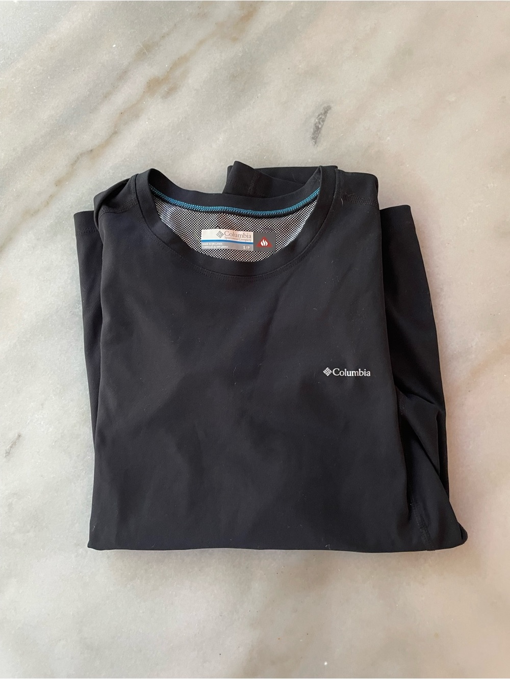 Columbia Men's Black Long Sleeve Performance Tee